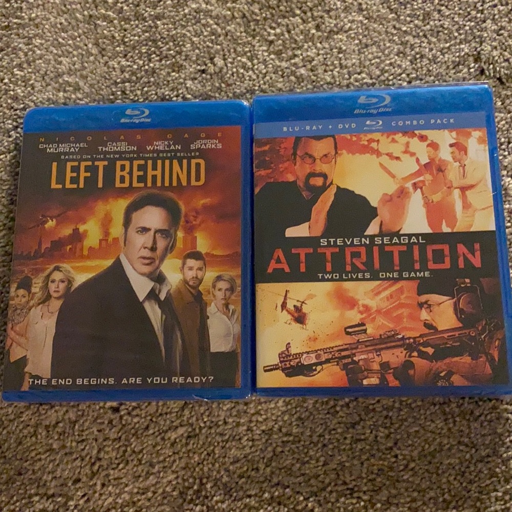 2 Blu-Ray movies! 🎥 🍿 bundle & get for 🆓